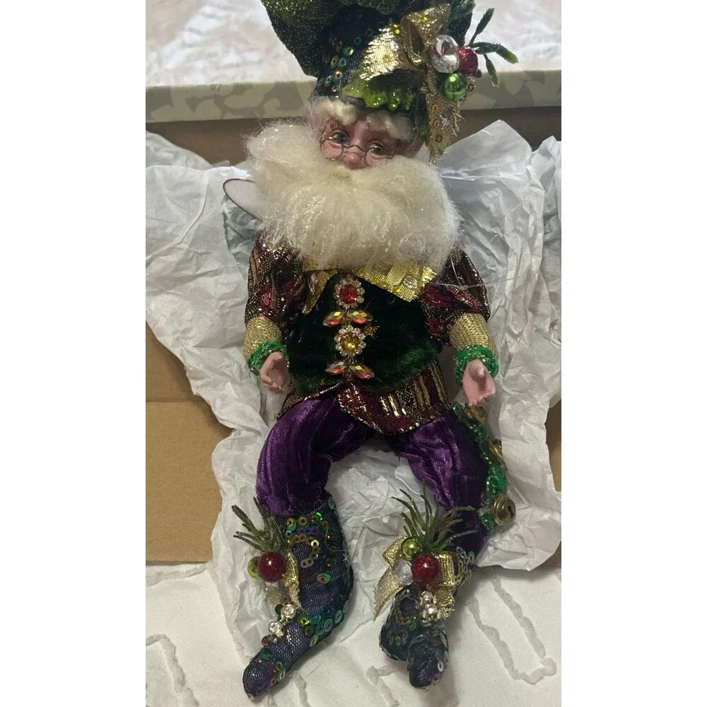 Mark Roberts Fairy of festivities 2017? Christmas magic COA Santa fairy with box